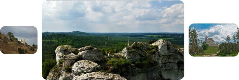 Szlak Orlich Gniazd i Góra Zborów